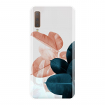 Esteetiline lilleline Floral Art telefoni&uuml;mbris Samsung Galaxy A3 A5 A7 2016 2017 tagakaas Samsung Galaxy A5 A7 2018 A6 A8 Plus jaoks A3 (A300)