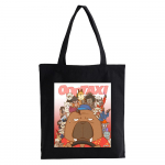 Cute Odd Taxi Anime Printing Ostekott Naistele Esteetiline Graafiline &Otilde;lakott &ouml;koloogiline Suure mahutavusega kandekott l&otilde;uendist kott Bolsas 24*26cm