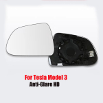 Vasak+parempoolne tahavaatepeegel Tesla Model 3 Y 2022 auto tahavaateklaasi objektiivi lainurkpanoraam For M3 HD black