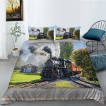 Autoseeria tr&uuml;kitud voodipesu &Uuml;he kaheinimesevoodi t&auml;issuuruses padjap&uuml;&uuml;r ja tekikate 2 v&otilde;i 3 Mugav kodukaunistus poistele ja meestele Autohuviliste tuba UK Single 135x200cm