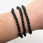 6 mm must turmaliini 8 mm kuukivi k&auml;ev&otilde;ru