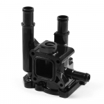 Alumiiniumist termostaadi korpuse kate Chevrolet Chevy Cruze Aveo Orlando jaoks Opel Astra Zafira Signum Moka 96984103 96817255 jaoks