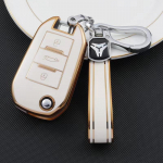 TPU auto kaugjuhtimispuldi v&otilde;tme&uuml;mbrise kate Peugeot 208 107 206 306 307 308 2008 3008 4008 5008 RCZ Citroen C1 C2 C3 C4 C5 CACTUS C8 jaoks