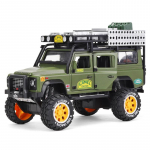 1:28 Scale Camel Trophy Defender sulamist survevalatud m&auml;nguasjad Automudelid, metallist m&auml;ngus&otilde;idukid tagasit&otilde;mbamisfunktsiooniga Valgus- ja helikollektsioonid Kingitused 1/28-18.6x11.2x8.6cm