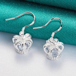 925 Sterling H&otilde;be Kroon Tsirkoon K&otilde;rvar&otilde;ngad Mood V&otilde;lu Ehted ME009