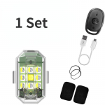 1 tk juhtmevaba kaugjuhtimispuldi LED-strobovalgusti mootorratta auto rolleri v&auml;lklambi indikaator veekindel