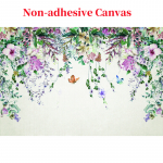 3D-tapeet Kaasaegne akvarell Viinapuu Lill Foto Seinamaalingud Elutuba Magamistuba Romantiline kodukaunistus Fresko Papel De Parede 3 D 300cm (W) x 200cm (H)