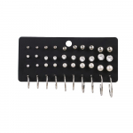 Moodne k&otilde;rvar&otilde;ngakomplekt Kunstliku p&auml;rli temperamendiga naiste tuttide armastajad Sobivad aksessuaarid Isikup&auml;rastatud elegantsed k&otilde;rvar&otilde;ngad kuld