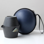 Jaapani keraamiline teekann gaiwan teetassid k&auml;sitsi valmistatud kaasaskantav reisikontori teekomplekt &uuml;ks kannu kaks tassi