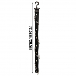 M&uuml;tsihoidja pesapallim&uuml;tside riidepuu Kapp Rod M&uuml;ts Spordim&uuml;tside hoidja 8 klambriga Korraldage korgid tagaukse riidekapp m&uuml;tsi hoiukoht must