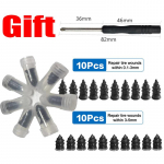 10/30 tk autode mootorrataste vaakumrehvide parandusnaelad veoauto t&otilde;ukeratas jalgratta rehvi torkeparandust&ouml;&ouml;riistad kummist metallist naelad tarvikud 20Pcs Mix