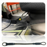 18 cm universaalne mootorratta motokiiver Vargusvastane k&ouml;is roostevabast terasest traat Motosikal tarvikud