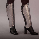 Leg Armor Steel Greaves. Haldjate soomuskuninganna