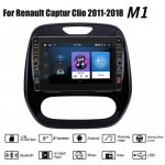 8-tolline Renault Captur Clio 2011-2018 jaoks koos nupu nupuga Android autoraadio multimeediumipleier Navigatsioon stereo GPS 2 Din Carplay 2+32GB 1+32GB,A