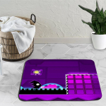 Multifilm Angry Geometry Dash Vannitoa sissep&auml;&auml;s Uksematt Vann Sisep&otilde;randavaibad Imav matt Libisemisvastane k&ouml;&ouml;givaip kodukaunistuseks 1