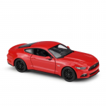 1/24 Scale Welly 2015 Ford Mustang GT sulamist automudel, survevalu metallist m&auml;nguasjas&otilde;idukid, automudel High Simulation Collection, kingitused lastele 1/24-19x7.5x7cm punane