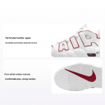 Nike Air More Uptempo GS Valge Varsity Punane 2021 Laste tossud DJ5988-100 36