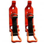 Kinnitage kummist lindihoidja metallist kronstein 2 tk. labidas, raskeveokite tsingisulamist kiirkinnitus