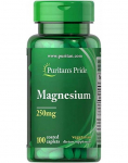 Puritan's Pride Magnesium 250 mg, 100 tab