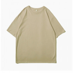 100% puuvillane meeste poolvarrukatega meeste T-s&auml;rk naiste l&uuml;hikeste varrukatega T-s&auml;rk lahtine vaba vabaaja p&otilde;hiline &uuml;lisuur s&auml;rk O-kaelusega &uuml;hev&auml;rviline US S khaki