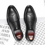 Euroopa stiilis meeste prossist nahast kingad &Auml;rijalatsid vabaaja nahast kingad Nahast meeste nahast kingad 38 must