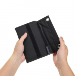 Kaasaskantav 15 W kokkupandav vee- ja tolmukindel p&auml;ikesepaneeli akulaadija USB v&auml;ljundseade v&auml;limatkaauto must