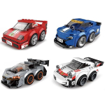 Dekka minibasseinikott LEGO LEGO LEGO Block 4 komplekt 26005-26008, Mixture Award blue