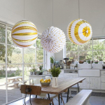 3/Set Round Paper Lantern Party Decor Birthday Wedding home and garden Decoration