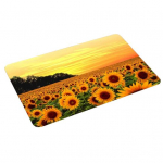 P&auml;evalilleflanell, libisemisvastane vett imav uksematt vaip p&otilde;rand Vannitoa sisustus 4