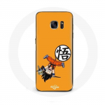 &Uuml;mbris Samsung Galaxy S7 Edge Goku Dragonball Z Child Anime jaoks