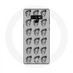 Halli taustaga &uuml;mbris Samsung Galaxy Note 9 Statue jaoks