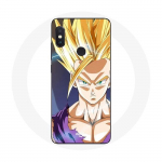 Kollane &uuml;mbris Xiaomi Redmi Note 5 Pro Manga Dragon Ball Goku jaoks