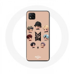 Coque pour Xiaomi Redmi 9C BTS TinyTAN Animation Affiche RM Jin Suga J-Hope Jimin V Et Jungkook