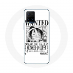 Coque pour Vivo Y21s 2021 / Y21 2021 One Piece Manga affiche de recherche Blanche