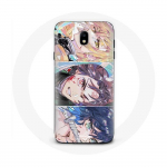 Coque pour Samsung Galaxy J7 2017 Tanjiro Inosuke et Zenitsu Demon Slayer Kimetsu no Yaiba Manga