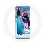 Coque pour Xiaomi Redmi Note 10 Pro La Reine Des Neiges Elsa Anna Olaf