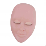 Lash Mannequin Head Makeup Ripsmete pikendamine Koolitus Model Female Rack for Pink
