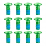 12 tk. ketir&otilde;nga poldid, roostevastased tuhmumiskindlad jalgrattaosad jalgratta v&auml;nda kinnituspoltide komplekt jalgrattale