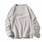 Meeste &uuml;mara kaelusega kampsun, 2021. aasta s&uuml;gisene uus tr&uuml;kisega vabaaja pullover XXXXL