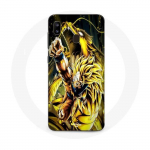 Coque Samsung Galaxy A20e Son Goku Super Saiyan SSJ3 Attaque point Dragon