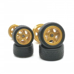 1komplekt 1/64 valuauto, astmeline eesmine v&auml;ike tagumine suur ratas Bsc-D seeria 10,8&nbsp;mm+12,8&nbsp;mm velje jaoks as the picture