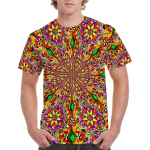 Meeste digitaalne 3D v&auml;ljam&otilde;eldud tr&uuml;kitud T-s&auml;rk k&uuml;psetele noortele meeste l&uuml;hikeste varrukatega T-s&auml;rk, mood, uued topid S