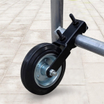 Gate Wheel Fence Easy to Install Swivel Casters Caster Helper for Metal
