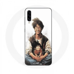 Coque Maniacase pour Samsung Galaxy A50 Akira Toriyama Goku enfant