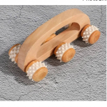 Puidust massaažirull Lihaste l&otilde;dvestamine Valu leevendamine Keha Selg Jalg Jalg &Otilde;lad Kael T&ouml;&ouml;riist Spa Helth Hooldusvahendid Gua Sha x1