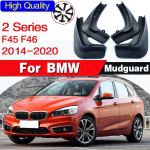4tk Taga Ees Porilapatsid Porikaitsmed Pritsmekaitsmed BMW 2. seeria F45 F46 Gran Active Tourer 2014 &ndash; 2015 2016 2017 2018 jaoks
