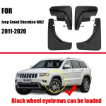 Mud Flaps For Jeep Grand Cherokee WK2 Mudguards Fender Mud Flap Splash Guards Mud Flaps Mudguards car accessories Front Rear WK2 2011-2020