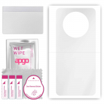 apgo Ultra Clear Protective Skin Sticker for the back compatible with Honor X9, Wrap Film, Hydrogel Film, Flexible, Soft TPU with positioning layer ea