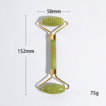 Crystal Stone Jade Roller Face Lift Massage Roller N&auml;o Salendav Massager C(1PCS)