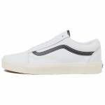 Vans Old Skool Valge Must Nahast Unisex Tossud VN0007NTYB2 41